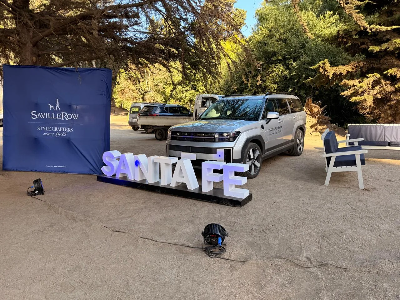 Montaje de exhibición para activación corporativa